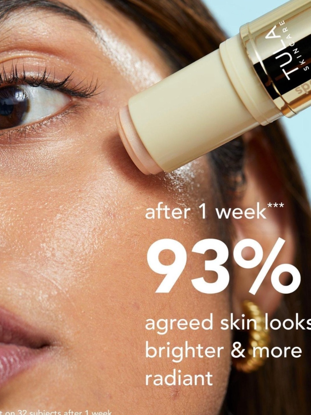 Tula Skincare Gold Glow + Get It Cooling & Brightening Eye Balm